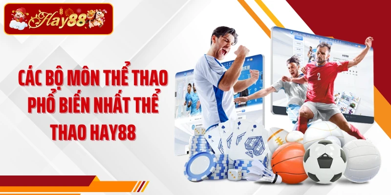 Các bộ môn thể thao phổ biến nhất thể thao Hay88