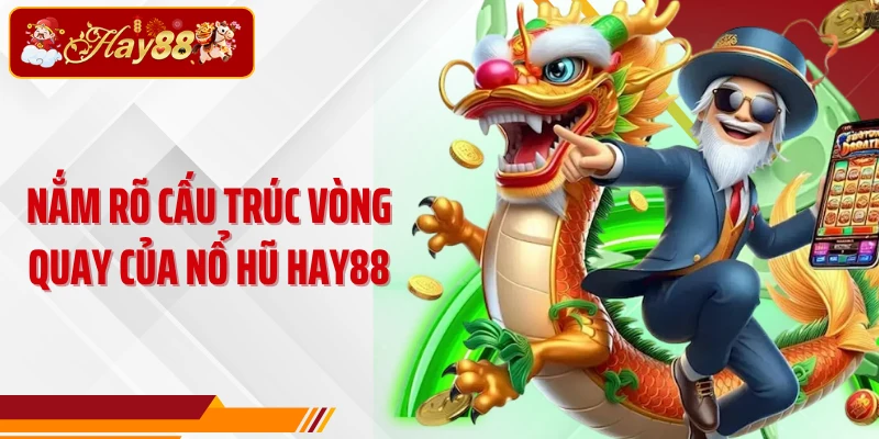 Nắm rõ cấu trúc vòng quay của nổ hũ Hay88